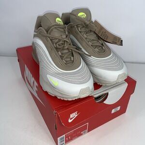New Nike Air Max Fire Shoes Mens Size 11bone/volt Khaki Sneakers IF2621-002
